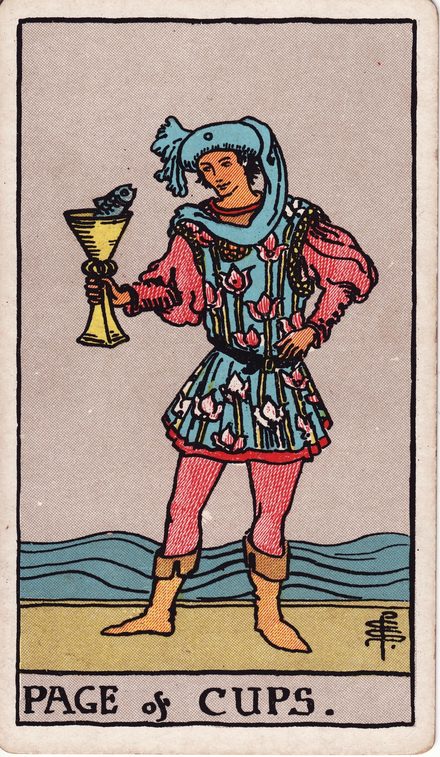 Kupalar Uşağı Tarot Kartı Anlamı